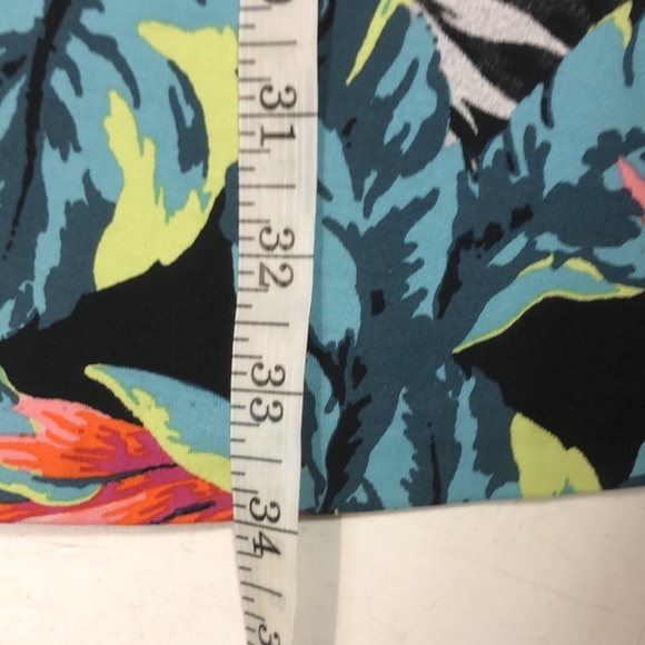 Guess Floral Sleeveless V-Neck Fit & Flare Mini Dress, Size 4 - Picture 12 of 12